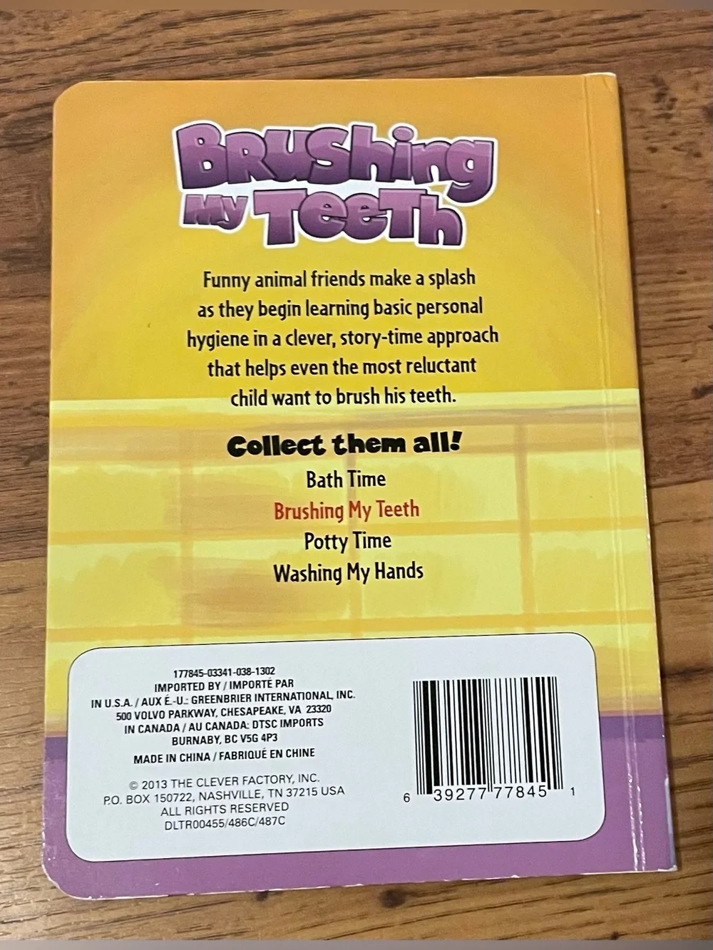 Kids Board Book titled 